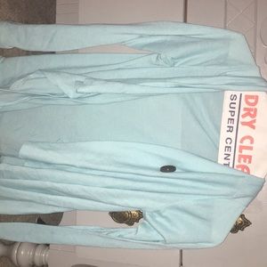 Light blue/ turquoise cardigan